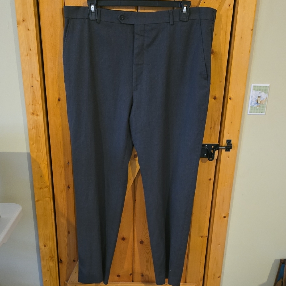 Stafford Charcoal Dress Pants